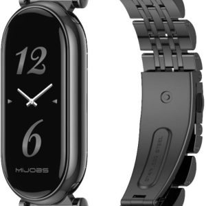 Ремінець металевий Mi Jobs Seven Pearls з металевим кріпленням для Xiaomi Mi Smart Band 9/8 (ГРУП)