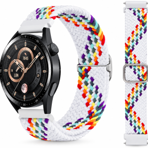 Ремінець тканинний Braided Loop для смарт-години Redmi Watch 5 Active / Redmi Watch 5 Lite 22 мм з металевим кріпленням White Rainbow Ремінець тканинний Braided Loop для смарт-години Redmi Watch 5 Active / Redmi Watch 5 Lite 22 мм з металевим кріпленням White Rainbow