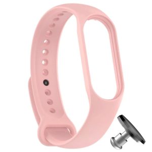 Силиконовый ремешок MRK для фитнес браслета Xiaomi Mi Band 4/3 Светло-розовый (17) с металлической кнопкой – фото, отзывы, характеристики в интернет-магазине MoreKitov МореКитов от продавца: MRK МРК| Купить в Украине: Киеве, Харькове, Львове
