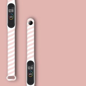 Силиконовый ремешок MRK для фитнес браслета Xiaomi Mi Band 4/3/5/6 Бело-розовый – фото, отзывы, характеристики в интернет-магазине MoreKitov МореКитов от продавца: MRK МРК| Купить в Украине: Киеве, Харькове, Львове