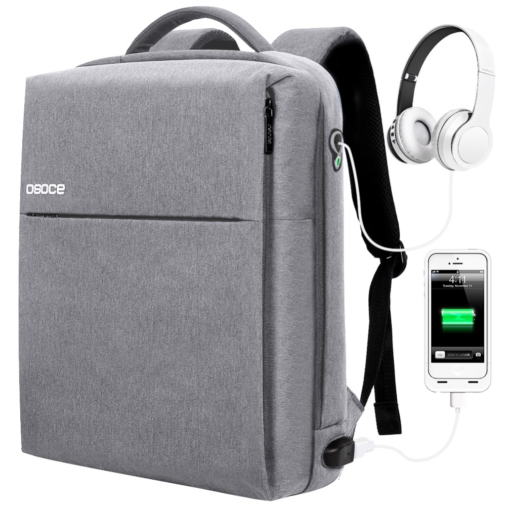 Рюкзак OSOCE S7 с портом USB Серый – фото, отзывы, характеристики в интернет-магазине MoreKitov МореКитов от продавца: MRK МРК| Купить в Украине: Киеве, Харькове, Львове 7 Рюкзак OSOCE S7 с портом USB Серый – фото, отзывы, характеристики в интернет-магазине MoreKitov МореКитов от продавца: MRK МРК| Купить в Украине: Киеве, Харькове, Львове 7