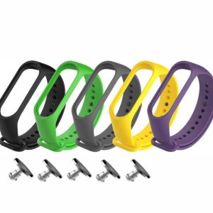 Комплект ремешков MRK для Xiaomi Mi Band 4/3 Flashtrack, пять ремешков + 5 металических кнопок – фото, отзывы, характеристики в интернет-магазине MoreKitov МореКитов от продавца: MRK МРК| Купить в Украине: Киеве, Харькове, Львове