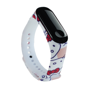 Силиконовый ремешок MRK для фитнес браслета Xiaomi Mi Band 4/3 с рисунком HelloKitty – фото, отзывы, характеристики в интернет-магазине MoreKitov МореКитов от продавца: MRK МРК| Купить в Украине: Киеве, Харькове, Львове