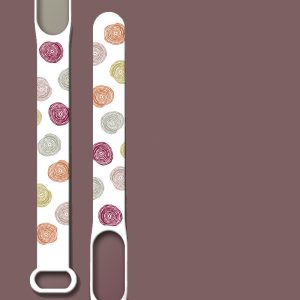 Силиконовый ремешок MRK для фитнес браслета Xiaomi Mi Band 4/3 белый с абстрактным рисунком (01) – фото, отзывы, характеристики в интернет-магазине MoreKitov МореКитов от продавца: MRK МРК| Купить в Украине: Киеве, Харькове, Львове