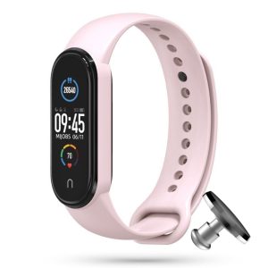 Силиконовый ремешок MRK для фитнес браслета Xiaomi Mi Band 6/5 нежно-розовый (17) с металлической кнопкой – фото, отзывы, характеристики в интернет-магазине MoreKitov МореКитов от продавца: MRK МРК| Купить в Украине: Киеве, Харькове, Львове