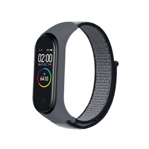 Ремешок нейлоновый MRK для фитнес браслета Xiaomi Mi Band 6/5/4/3 серый с черным кантом – фото, отзывы, характеристики в интернет-магазине MoreKitov МореКитов от продавца: MRK МРК| Купить в Украине: Киеве, Харькове, Львове