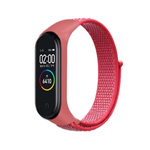 Ремешок нейлоновый MRK для фитнес браслета Xiaomi Mi Band 6/5/4/3 Красная камелия – фото, отзывы, характеристики в интернет-магазине MoreKitov МореКитов от продавца: MRK МРК| Купить в Украине: Киеве, Харькове, Львове