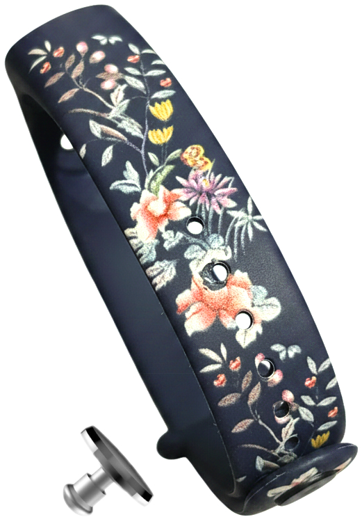 Силиконовый ремешок MRK с рисунком Flowers Beau для фитнес браслета Xiaomi Mi Band 5/6/7 Dark Blue + металическая кнопка – фото, отзывы, характеристики в интернет-магазине MoreKitov МореКитов от продавца: MRK МРК| Купить в Украине: Киеве, Харькове, Львове 2 Силиконовый ремешок MRK с рисунком Flowers Beau для фитнес браслета Xiaomi Mi Band 5/6/7 Dark Blue + металическая кнопка – фото, отзывы, характеристики в интернет-магазине MoreKitov МореКитов от продавца: MRK МРК| Купить в Украине: Киеве, Харькове, Львове 2