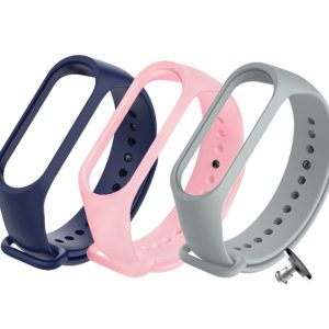 Комплект ремешков MRK для Xiaomi Mi Band 3/4 MISTY ROSE (три ремешка + металическая кнопка) – фото, отзывы, характеристики в интернет-магазине MoreKitov МореКитов от продавца: MRK МРК| Купить в Украине: Киеве, Харькове, Львове