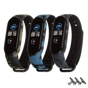Комплект ремешков MRK для Xiaomi Mi Band 5/6/7 камуфляжные (три ремешка) + три металические кнопки – фото, отзывы, характеристики в интернет-магазине MoreKitov МореКитов от продавца: MRK МРК| Купить в Украине: Киеве, Харькове, Львове