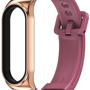 Ремешок силиконовый с металлической капсулой Mi Jobs Premium Comfort для фитнес браслета Xiaomi Mi Band 3 4 5 6 Marsala and Rose – фото, отзывы, характеристики в интернет-магазине MoreKitov МореКитов от продавца: MRK МРК| Купить в Украине: Киеве, Харькове, Львове