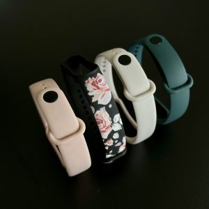 Комплект ремешков MRK для Xiaomi Mi Band Band 5/6/7 Tender Rose