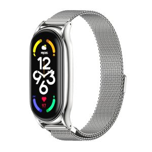 Ремешок металический MiJobs Milanese Loop Loop Magnet clasp для фитнес браслета Xiaomi Mi Band 7 Silver – фото, отзывы, характеристики в интернет-магазине MoreKitov МореКитов от продавца: MRK МРК| Купить в Украине: Киеве, Харькове, Львове