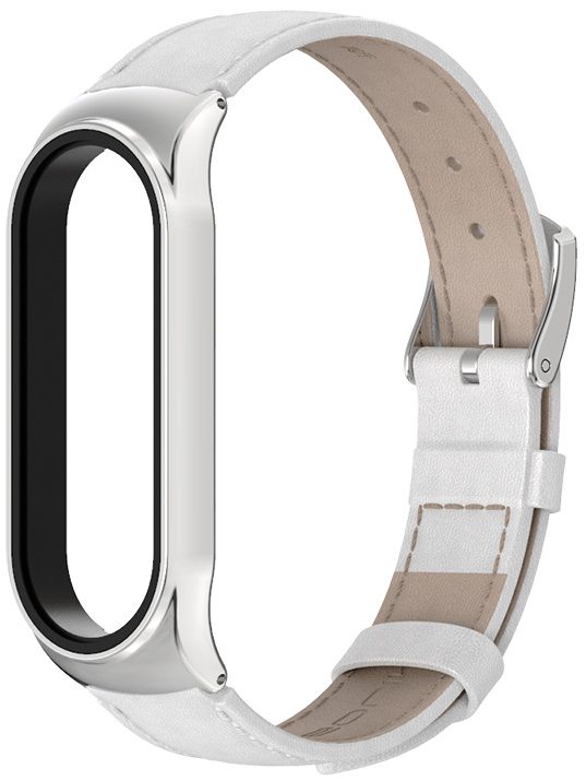 Ремешок кожаный Mi Jobs Elegance для фитнес браслета Xiaomi Mi Band 6/5/4/3 Белый + серебро – фото, отзывы, характеристики в интернет-магазине MoreKitov МореКитов от продавца: MRK МРК| Купить в Украине: Киеве, Харькове, Львове 2 Ремешок кожаный Mi Jobs Elegance для фитнес браслета Xiaomi Mi Band 6/5/4/3 Белый + серебро – фото, отзывы, характеристики в интернет-магазине MoreKitov МореКитов от продавца: MRK МРК| Купить в Украине: Киеве, Харькове, Львове 2