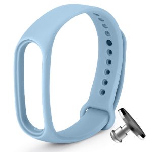 Силиконовый ремешок MRK для фитнес браслета Xiaomi Mi Band 4/3 (42) Blue Powder с металлической кнопкой – фото, отзывы, характеристики в интернет-магазине MoreKitov МореКитов от продавца: MRK МРК| Купить в Украине: Киеве, Харькове, Львове