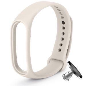 Силиконовый ремешок MRK для фитнес браслета Xiaomi Mi Band 4/3 (41) Milk с металлической кнопкой – фото, отзывы, характеристики в интернет-магазине MoreKitov МореКитов от продавца: MRK МРК| Купить в Украине: Киеве, Харькове, Львове