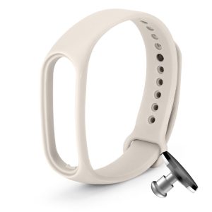 Силиконовый ремешок MRK для фитнес браслета Xiaomi Mi Band 5/6 (41) Milk с металлической кнопкой – фото, отзывы, характеристики в интернет-магазине MoreKitov МореКитов от продавца: MRK МРК| Купить в Украине: Киеве, Харькове, Львове