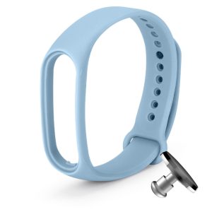 Силиконовый ремешок MRK для фитнес браслета Xiaomi Mi Band 5/6 (42) Blue Powder с металлической кнопкой – фото, отзывы, характеристики в интернет-магазине MoreKitov МореКитов от продавца: MRK МРК| Купить в Украине: Киеве, Харькове, Львове