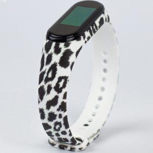 Силиконовый ремешок MRK для фитнес браслета Xiaomi Mi Band 4/3 с рисунком Леопардовий білий – фото, отзывы, характеристики в интернет-магазине MoreKitov МореКитов от продавца: MRK МРК| Купить в Украине: Киеве, Харькове, Львове