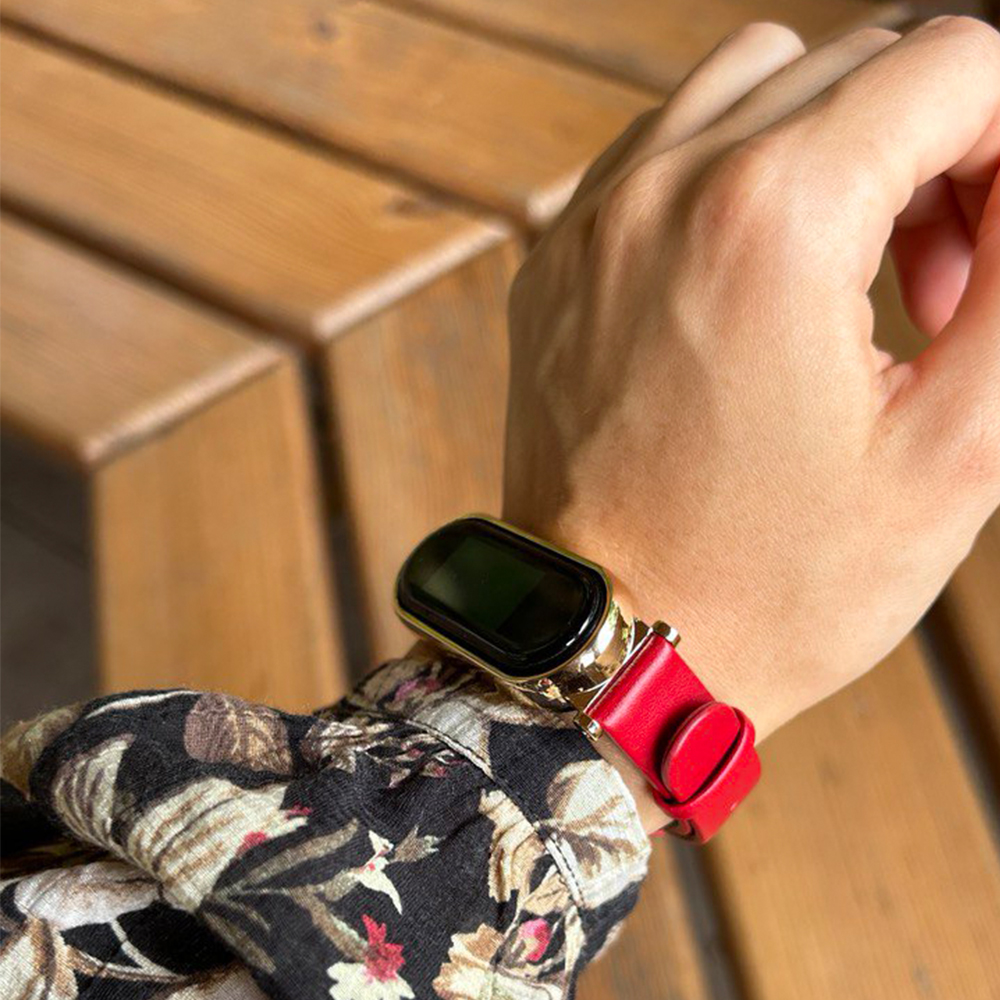 Ремешок кожаный с металлическим корпусом Mi Jobs Elegance GT для фитнес браслета Xiaomi Mi Band 7 Red + Gold Rose – фото, отзывы, характеристики в интернет-магазине MoreKitov МореКитов от продавца: MRK МРК| Купить в Украине: Киеве, Харькове, Львове 5 Ремешок кожаный с металлическим корпусом Mi Jobs Elegance GT для фитнес браслета Xiaomi Mi Band 7 Red + Gold Rose – фото, отзывы, характеристики в интернет-магазине MoreKitov МореКитов от продавца: MRK МРК| Купить в Украине: Киеве, Харькове, Львове 5