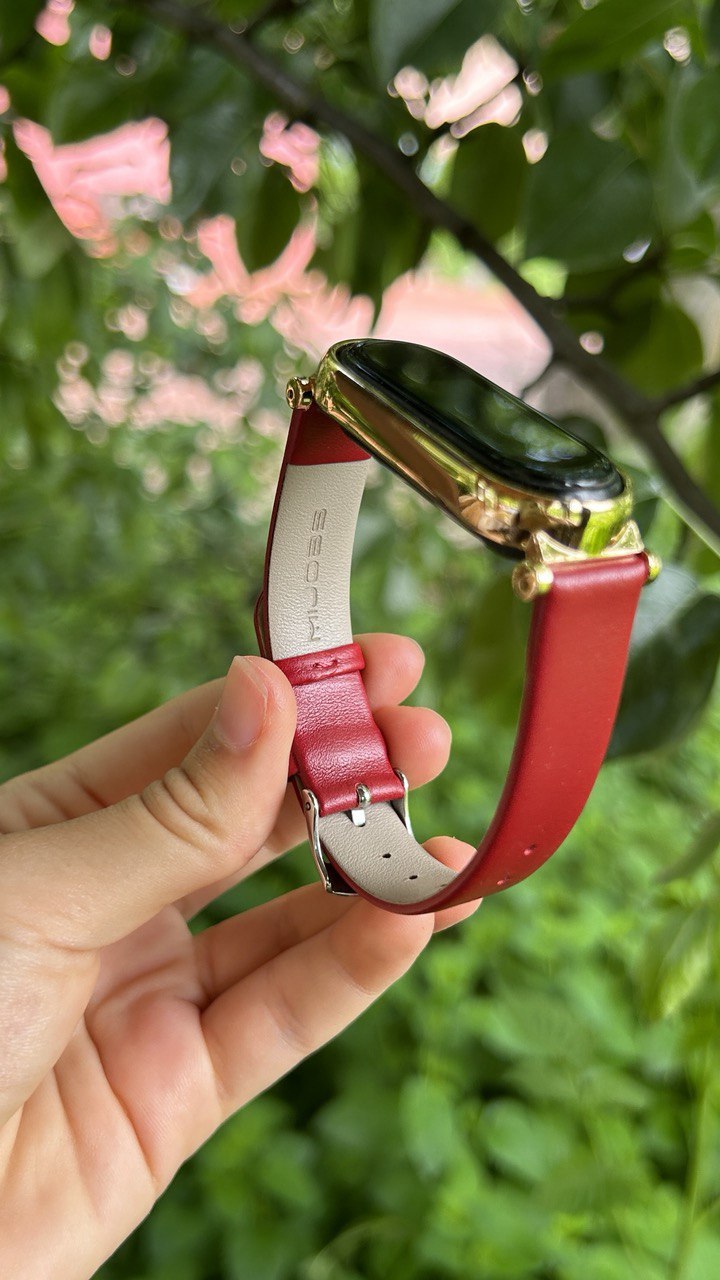 Ремешок кожаный с металлическим корпусом Mi Jobs Elegance GT для фитнес браслета Xiaomi Mi Band 3/4/5/6 Red + Gold Rose – фото, отзывы, характеристики в интернет-магазине MoreKitov МореКитов от продавца: MRK МРК| Купить в Украине: Киеве, Харькове, Львове 3 Ремешок кожаный с металлическим корпусом Mi Jobs Elegance GT для фитнес браслета Xiaomi Mi Band 3/4/5/6 Red + Gold Rose – фото, отзывы, характеристики в интернет-магазине MoreKitov МореКитов от продавца: MRK МРК| Купить в Украине: Киеве, Харькове, Львове 3