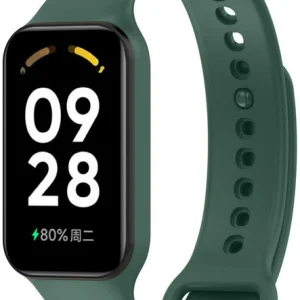 Ремешок силиконовый MRK для Mi Smart Band 8 Active / Redmi Smart Band 2  Pine Green – фото, отзывы, характеристики в интернет-магазине MoreKitov МореКитов от продавца: MRK МРК| Купить в Украине: Киеве, Харькове, Львове