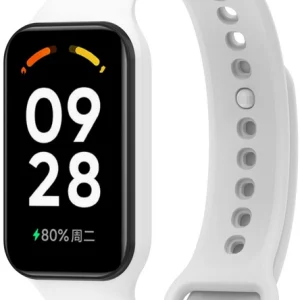Ремешок силиконовый MRK для Mi Smart Band 8 Active / Redmi Smart Band 2  Белый – фото, отзывы, характеристики в интернет-магазине MoreKitov МореКитов от продавца: MRK МРК| Купить в Украине: Киеве, Харькове, Львове