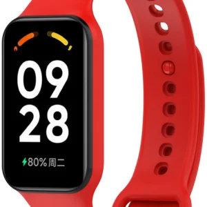 Ремешок силиконовый MRK для Mi Smart Band 8 Active / Redmi Smart Band 2  Красный – фото, отзывы, характеристики в интернет-магазине MoreKitov МореКитов от продавца: MRK МРК| Купить в Украине: Киеве, Харькове, Львове