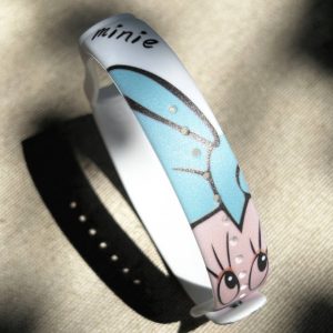 Ремешок силиконовый MRK с дизайнерским принтом Minnie Mouse для фитнес браслета Xiaomi Mi Band 5/6 с металлической кнопкой Minnie Mouse – фото, отзывы, характеристики в интернет-магазине MoreKitov МореКитов от продавца: MRK МРК| Купить в Украине: Киеве, Харькове, Львове