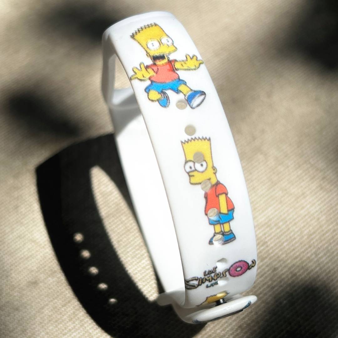 Ремешок силиконовый MRK с дизайнерским принтом Simpsons для фитнес браслета Xiaomi Mi Band 5/6 с металлической кнопкой Белый Simpsons – фото, отзывы, характеристики в интернет-магазине MoreKitov МореКитов от продавца: MRK МРК| Купить в Украине: Киеве, Харькове, Львове 2 Ремешок силиконовый MRK с дизайнерским принтом Simpsons для фитнес браслета Xiaomi Mi Band 5/6 с металлической кнопкой Белый Simpsons – фото, отзывы, характеристики в интернет-магазине MoreKitov МореКитов от продавца: MRK МРК| Купить в Украине: Киеве, Харькове, Львове 2