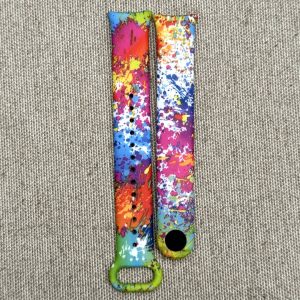 Ремешок силиконовый с рисунком Colorful Sparkles MRK для фитнес браслета Xiaomi Mi Band 8 Multicolor