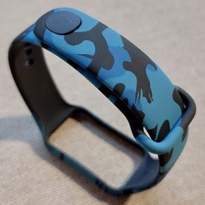 Силиконовый ремешок MRK для Mi Smart Band 8 Active/ Redmi Smart Band 2 с дизайнерским принтом камуфляж темно-синий – фото, отзывы, характеристики в интернет-магазине MoreKitov МореКитов от продавца: MRK МРК| Купить в Украине: Киеве, Харькове, Львове