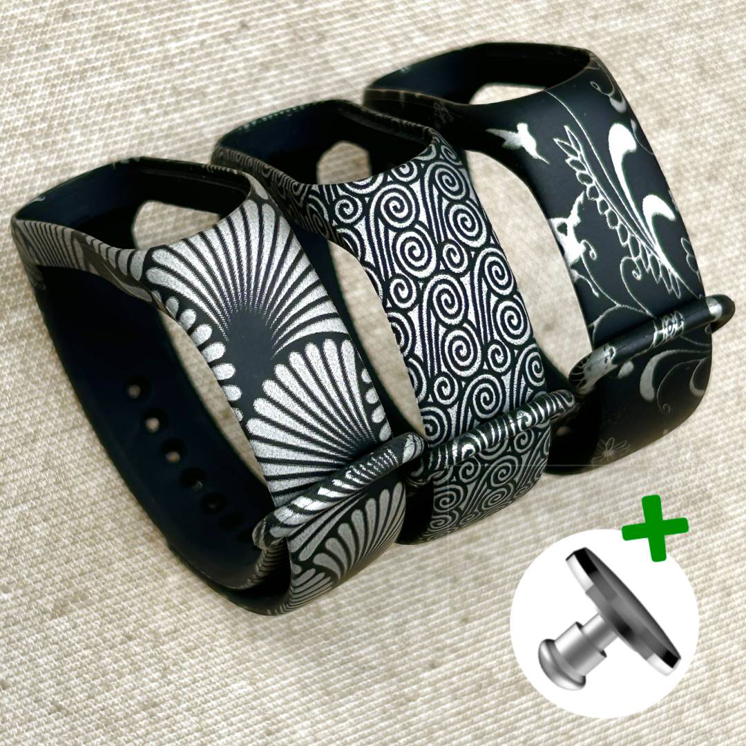 Комплект силиконовых ремешков Black Vintage для фитнес браслета Xiaomi Mi Band 5/6/7 с металлической кнопкой (три ремешка) – фото, отзывы, характеристики в интернет-магазине MoreKitov МореКитов от продавца: MRK МРК| Купить в Украине: Киеве, Харькове, Львове 2 Комплект силиконовых ремешков Black Vintage для фитнес браслета Xiaomi Mi Band 5/6/7 с металлической кнопкой (три ремешка) – фото, отзывы, характеристики в интернет-магазине MoreKitov МореКитов от продавца: MRK МРК| Купить в Украине: Киеве, Харькове, Львове 2