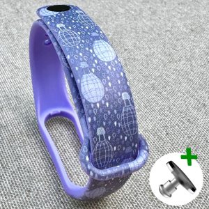 Ремешок силиконовый MRK с дизайнерским принтом Purple Baloons для фитнес браслета Xiaomi Mi Band 5/6/7 с металлической кнопкой – фото, отзывы, характеристики в интернет-магазине MoreKitov МореКитов от продавца: MRK МРК| Купить в Украине: Киеве, Харькове, Львове