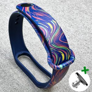 Ремешок силиконовый MRK с дизайнерским принтом Galaxy 05 для фитнес браслета Xiaomi Mi Band 5/6/7 с металлической кнопкой – фото, отзывы, характеристики в интернет-магазине MoreKitov МореКитов от продавца: MRK МРК| Купить в Украине: Киеве, Харькове, Львове