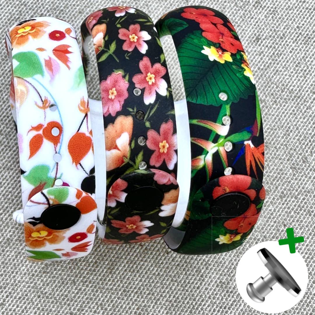 Комплект силиконовых ремешков Flower Set 08 для фитнес браслета Xiaomi Mi Band 5/6/7 с металлической кнопкой (три ремешка) – фото, отзывы, характеристики в интернет-магазине MoreKitov МореКитов от продавца: MRK МРК| Купить в Украине: Киеве, Харькове, Львове Комплект силиконовых ремешков Flower Set 08 для фитнес браслета Xiaomi Mi Band 5/6/7 с металлической кнопкой (три ремешка) – фото, отзывы, характеристики в интернет-магазине MoreKitov МореКитов от продавца: MRK МРК| Купить в Украине: Киеве, Харькове, Львове