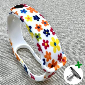 Ремешок силиконовый MRK с дизайнерским принтом Funny caomiles для фитнес браслета Xiaomi Mi Band 5/6/7 с металлической кнопкой – фото, отзывы, характеристики в интернет-магазине MoreKitov МореКитов от продавца: MRK МРК| Купить в Украине: Киеве, Харькове, Львове