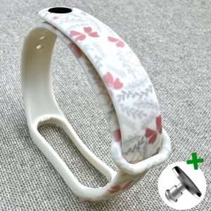 Ремешок силиконовый MRK с дизайнерским принтом Beauty Flowers для фитнес браслета Xiaomi Mi Band 5/6/7 с металлической кнопкой – фото, отзывы, характеристики в интернет-магазине MoreKitov МореКитов от продавца: MRK МРК| Купить в Украине: Киеве, Харькове, Львове