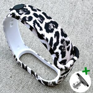 Ремешок силиконовый MRK с дизайнерским принтом Leo для фитнес браслета Xiaomi Mi Band 5/6/7 бежевый с металлической кнопкой – фото, отзывы, характеристики в интернет-магазине MoreKitov МореКитов от продавца: MRK МРК| Купить в Украине: Киеве, Харькове, Львове