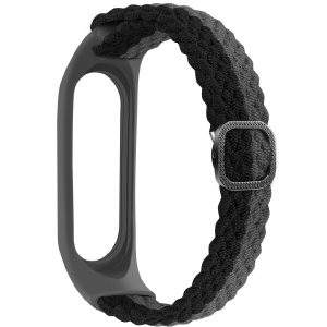 Ремешок нейлоновый MRK для фитнес браслета Xiaomi Mi Band 3 4 5 6 7 Single с металлическим регулятором длинны черно-серый – фото, отзывы, характеристики в интернет-магазине MoreKitov МореКитов от продавца: MRK МРК| Купить в Украине: Киеве, Харькове, Львове