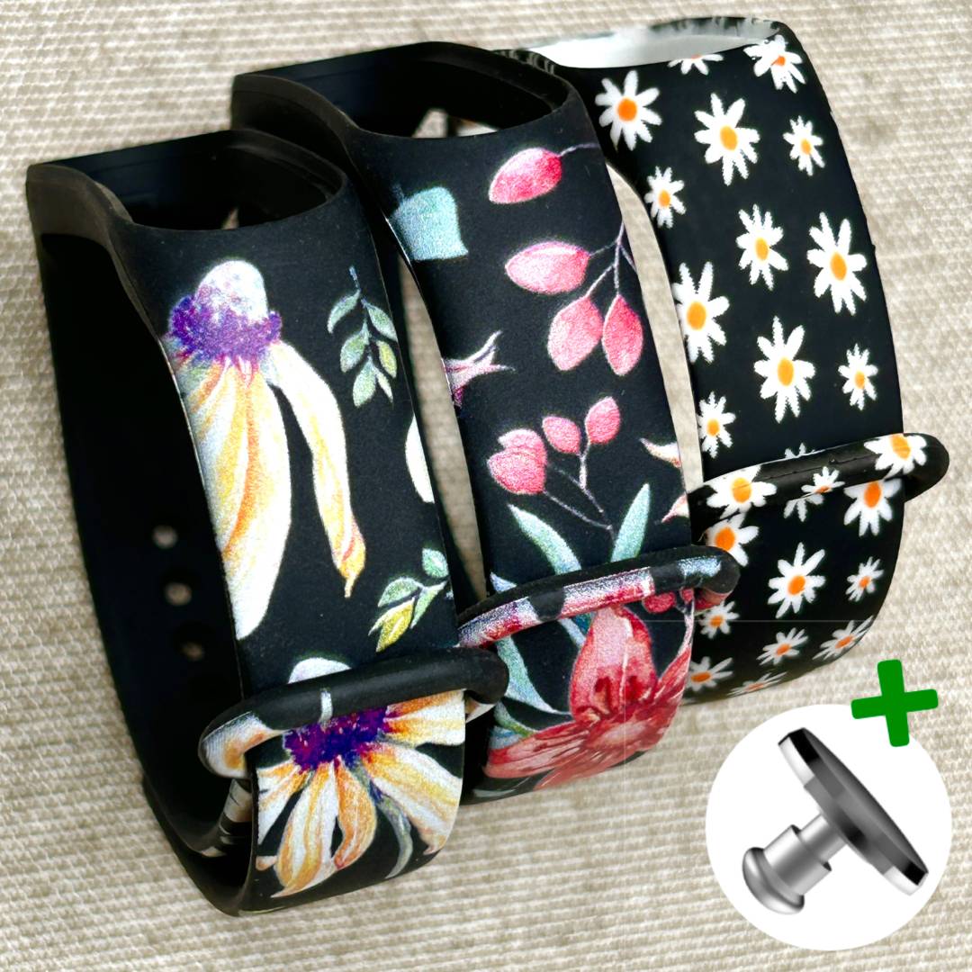 Комплект силиконовых ремешков Summer Flowers Set для фитнес браслета Xiaomi Mi Band 5/6/7 с металлической кнопкой (три ремешка) – фото, отзывы, характеристики в интернет-магазине MoreKitov МореКитов от продавца: MRK МРК| Купить в Украине: Киеве, Харькове, Львове Комплект силиконовых ремешков Summer Flowers Set для фитнес браслета Xiaomi Mi Band 5/6/7 с металлической кнопкой (три ремешка) – фото, отзывы, характеристики в интернет-магазине MoreKitov МореКитов от продавца: MRK МРК| Купить в Украине: Киеве, Харькове, Львове