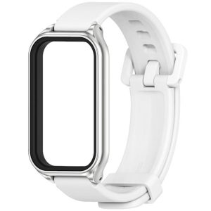 Ремешок силиконовый Mi Jobs Simple Premium Comfort с металлической капсулой для фитнес браслета Mi Smart Band 8 Active/ Redmi Smart Band 2 белый – фото, отзывы, характеристики в интернет-магазине MoreKitov МореКитов от продавца: MRK МРК| Купить в Украине: Киеве, Харькове, Львове