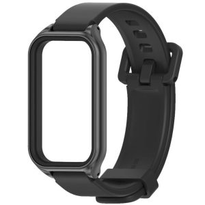 Ремешок силиконовый Mi Jobs Simple Premium Comfort с металлической капсулой для фитнес браслета Mi Smart Band 8 Active/ Redmi Smart Band 2 черный + черный – фото, отзывы, характеристики в интернет-магазине MoreKitov МореКитов от продавца: MRK МРК| Купить в Украине: Киеве, Харькове, Львове