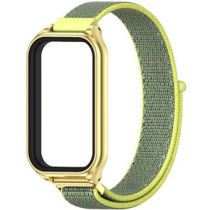 Тканевый ремешок Mi Jobs с металлической капсулой и застежкой на липучке для Mi Smart Band 8 Active/ Redmi Smart Band 2 лимонный + золото – фото, отзывы, характеристики в интернет-магазине MoreKitov МореКитов от продавца: MRK МРК| Купить в Украине: Киеве, Харькове, Львове