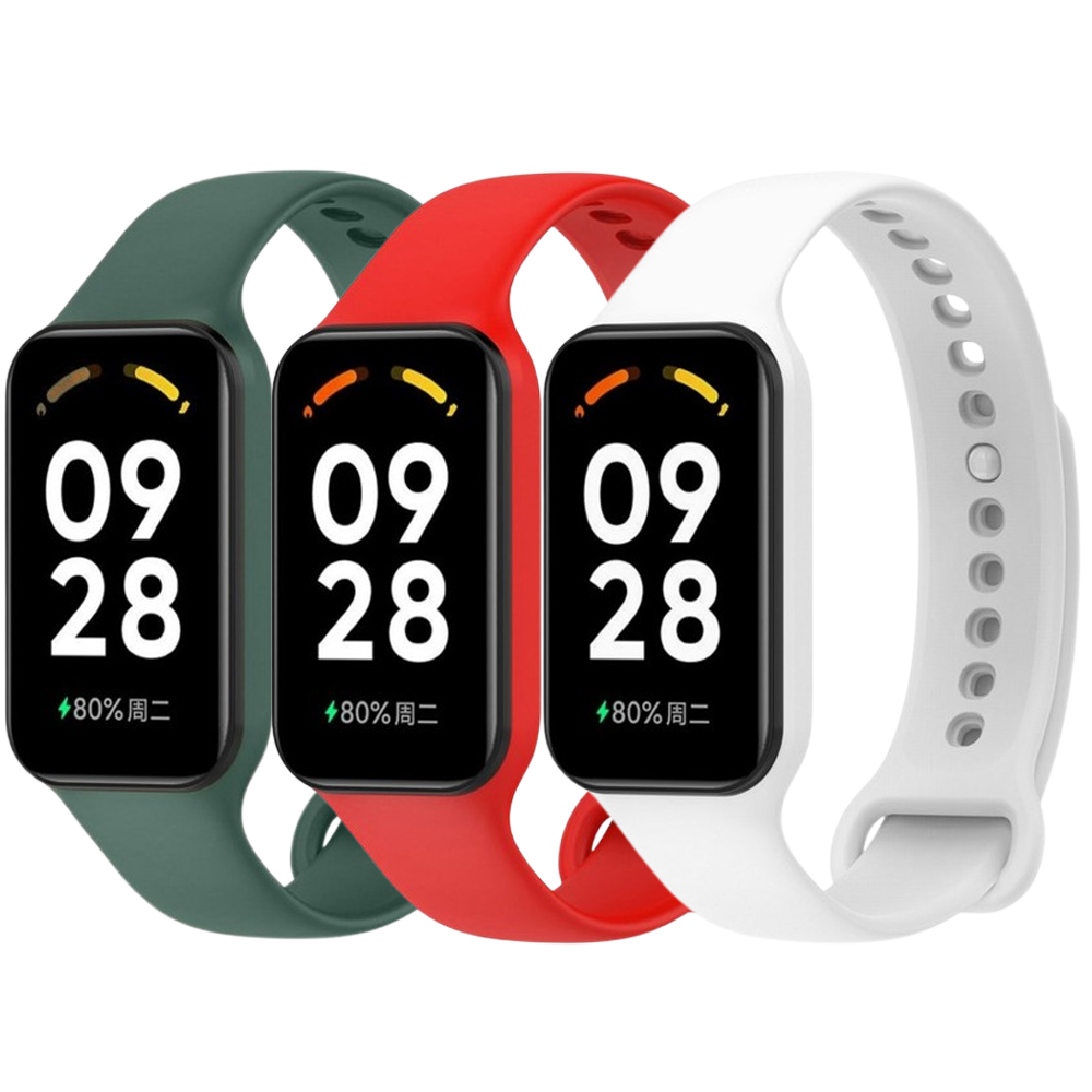 Комплект силиконовых ремешков Pure Colors для Mi Smart Band 8 Active/ Redmi Smart Band 2 (три ремешка) – фото, отзывы, характеристики в интернет-магазине MoreKitov МореКитов от продавца: MRK МРК| Купить в Украине: Киеве, Харькове, Львове Комплект силиконовых ремешков Pure Colors для Mi Smart Band 8 Active/ Redmi Smart Band 2 (три ремешка) – фото, отзывы, характеристики в интернет-магазине MoreKitov МореКитов от продавца: MRK МРК| Купить в Украине: Киеве, Харькове, Львове