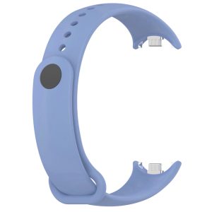 Силиконовый ремешок Original Design MiJobs для фитнес браслета Xiaomi Mi Band 8/9/10 с металлическим креплением Lilac (11)