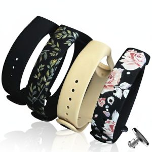 Комплект силиконовых ремешков Gorgeous Flower Set для фитнес браслета Xiaomi Mi Band 5/6/7 с металлической кнопкой (четыре ремешка) – фото, отзывы, характеристики в интернет-магазине MoreKitov МореКитов от продавца: MRK МРК| Купить в Украине: Киеве, Харькове, Львове