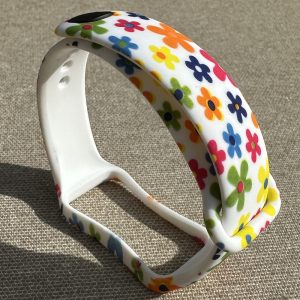 Силиконовый ремешок MRK для Mi Smart Band 8 Active/ Redmi Smart Band 2 с дизайнерским принтом Яркие Ромашки – фото, отзывы, характеристики в интернет-магазине MoreKitov МореКитов от продавца: MRK МРК| Купить в Украине: Киеве, Харькове, Львове