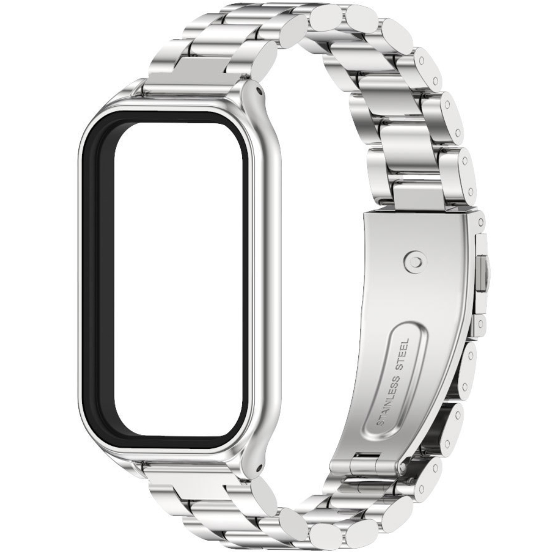 Ремешок металлический Mi Jobs Plus для фитнес браслета Mi Smart Band 8 Active/ Redmi Smart Band 2 Silver – фото, отзывы, характеристики в интернет-магазине MoreKitov МореКитов от продавца: MRK МРК| Купить в Украине: Киеве, Харькове, Львове 2 Ремешок металлический Mi Jobs Plus для фитнес браслета Mi Smart Band 8 Active/ Redmi Smart Band 2 Silver – фото, отзывы, характеристики в интернет-магазине MoreKitov МореКитов от продавца: MRK МРК| Купить в Украине: Киеве, Харькове, Львове 2