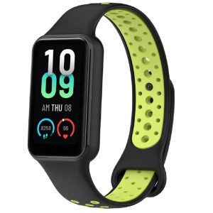 Ремешок силиконовый MRK Nike Style для фитнес браслета Mi Smart Band 8 Active/ Redmi Smart Band 2 черный с желтым – фото, отзывы, характеристики в интернет-магазине MoreKitov МореКитов от продавца: MRK МРК| Купить в Украине: Киеве, Харькове, Львове